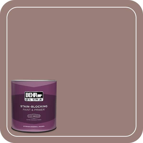 BEHR ULTRA 1 qt. #180F-5 Cougar Extra Durable Eggshell Enamel Interior Paint & Primer