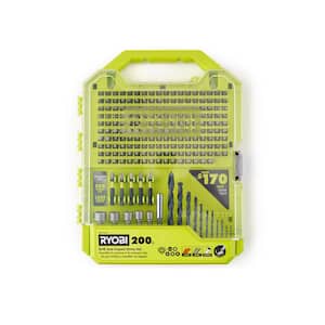 200-Piece Drill and Impact Drive Set