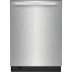 24 in. Stainless Steel Top Control Built-In Tall Tub Dishwasher with Stainless Steel Tub and 3rd Level Rack, 49 dBA