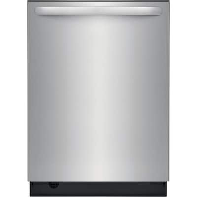 24 in. Stainless Steel Top Control Built-In Tall Tub Dishwasher with Stainless Steel Tub and 3rd Level Rack, 49 dBA