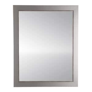 25 in. W x 37.5 in. H Silver Lined Wall Mirror