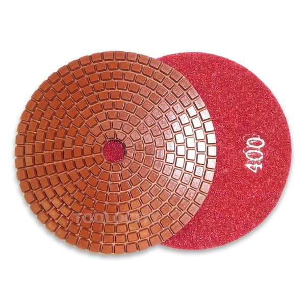 CornerPro polishing pad for corners w Diamond tools resin bond 