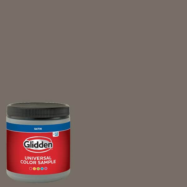 Glidden Premium 8 oz. PPG0999-6 Stolen Rock Satin Interior Paint Sample