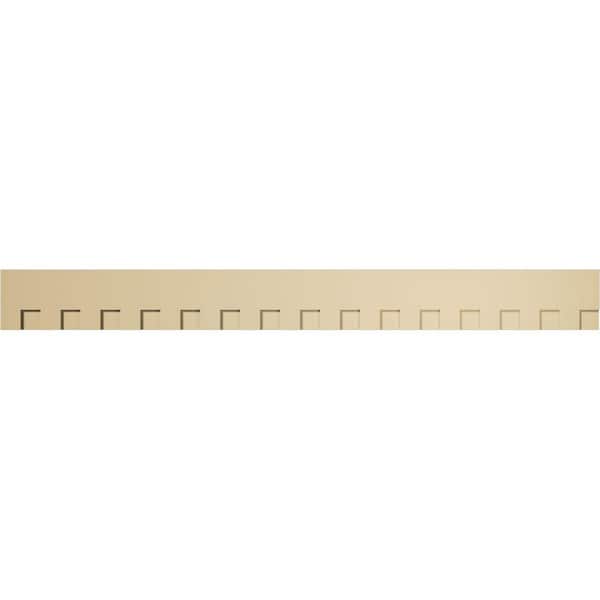 1 in. D x 9 in. W x 90 in. L Primed Polyurethane Panel Moulding