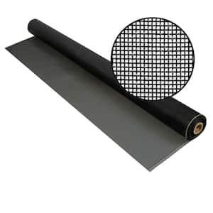 96 in. x 100 ft. Charcoal Fiberglass Screen 20 in. x 20 in. Mesh