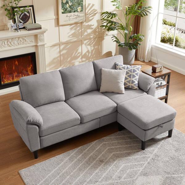 在庫品】DIVANCO OTTOMAN Light gray｜オットマン｜IDEE SHOP Online