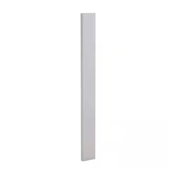 Pembroke Recessed 96 in. W x 6 in. H x 0.75 in. D Filler Assembled Pantry in Painted White