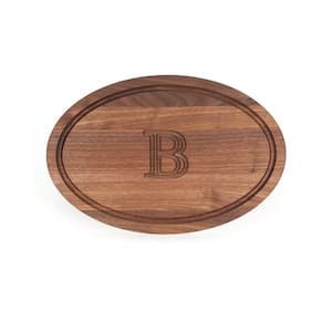 Oval Walnut Cutting Board B