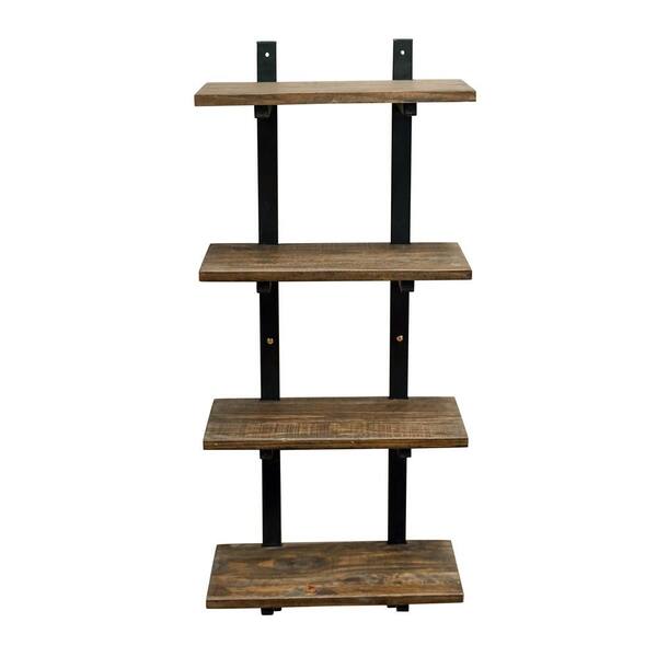 Modular Solid Oak Box Shelf Freestanding or Wall Hung Display Shelves 