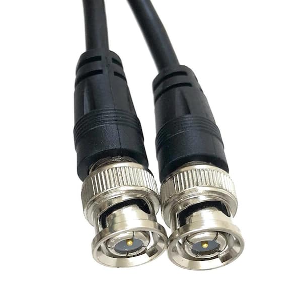 Micro Connectors, Inc 6 ft. 20 AWG/RG58 Coaxial BNC-Male to BNC-Male Cable