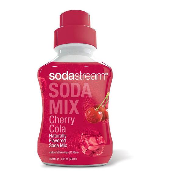 SodaStream 500ml Soda Mix - Cherry Cola (Case of 4)