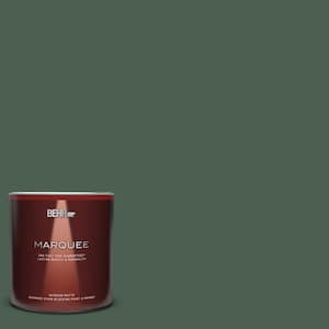 BEHR MARQUEE 1 qt. #ICC-77 Sage Green Semi-Gloss Enamel Interior Paint &  Primer 345304 - The Home Depot