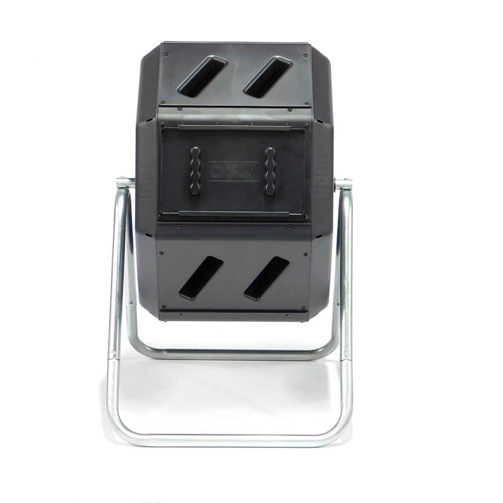 22 Gallon Black Recycled Plastic Tumbling Composter