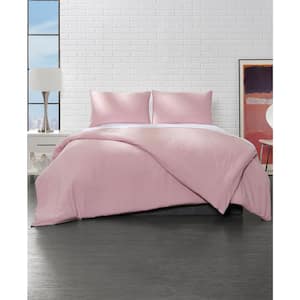 Rose Twin Size Microfiber Duvet Cover Set