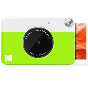 Printomatic Instant Print Camera - Prints on 2 in. x 3 in. Zink Photo Paper - Green