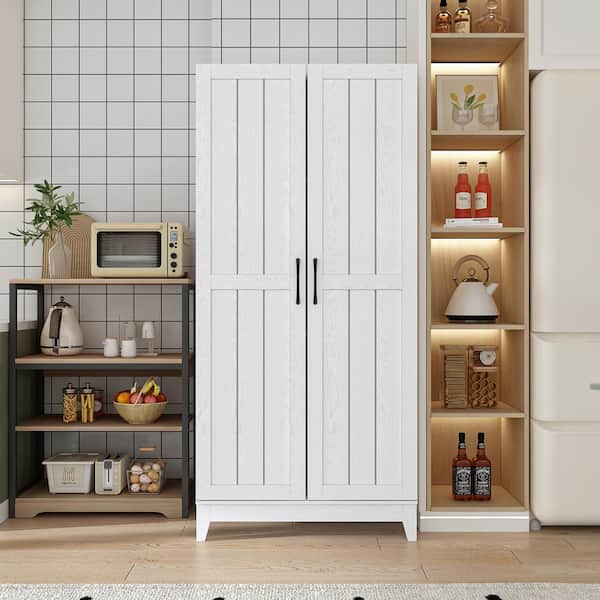 Food Pantry Cabinet With Double Doors