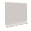 ROPPE Pinnacle Rubber Light Gray 4 in. x 1/8 in. x 48 in. Wall Cove Base (30-Pieces) 40CR3P195