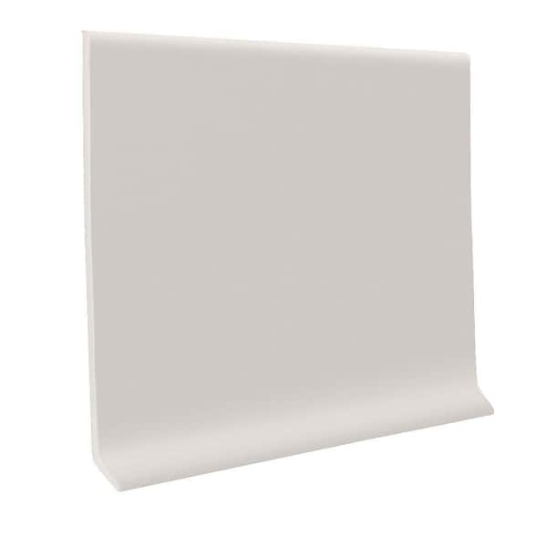 Unbranded Vinyl Natural 4 in. x 48 in. x 1/8 in. Wall Cove Base (30-Pieces)