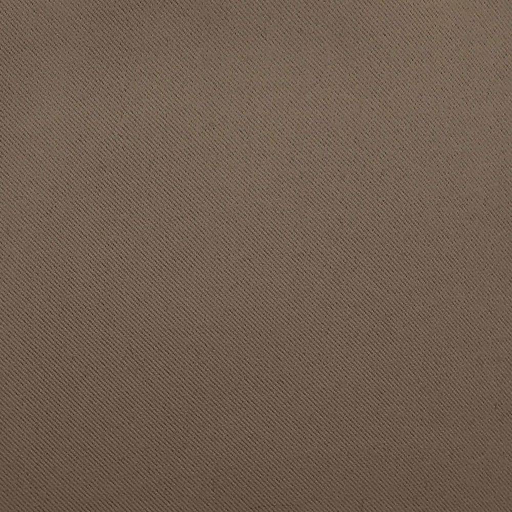 Barley Brown Blackout Energy Efficient Grommet Curtain Panel