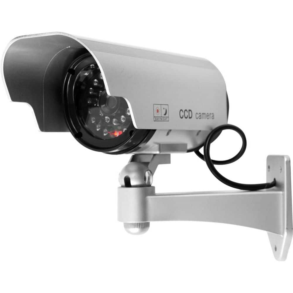 Wireless Indoor or Outdoor Security Dummy Surveillance Camera Decoy with Blinking LED and Adjustable Mount price history on PriceWatchPro
