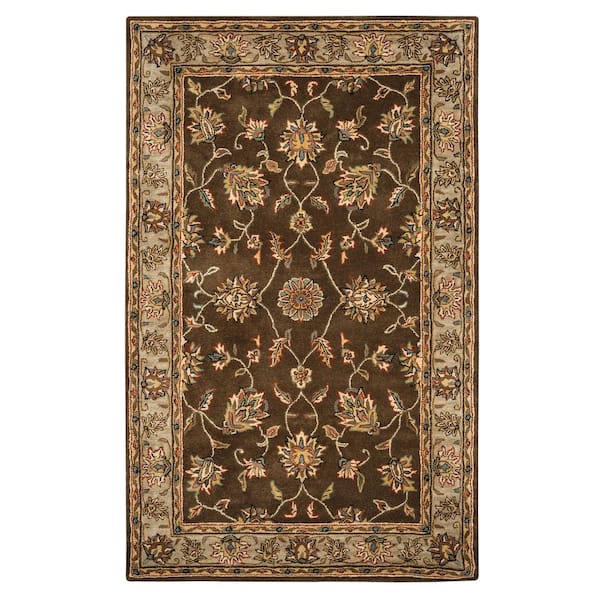 Sareena Brown 8 Ft X 10 Fl, Are Wool Area Rugs The Best
