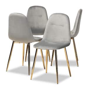 Elyse Gray Dining Chairs (Set of 4)