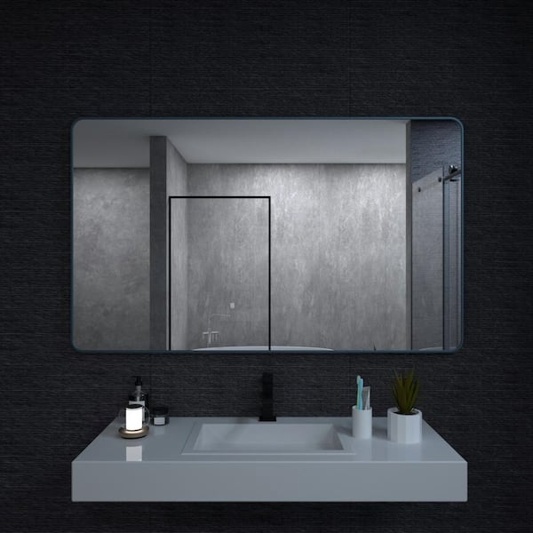 niveal 60 in. W x 36 in. H Rectangular Framed Wall Bathroom Vanity
