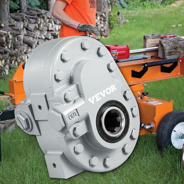 Log Splitter Pump 16.6 GPM Hydraulic Motor Pump 540 RPM 2500PSI 12 Outlet Port for Truck Tailgate Scissor Lift