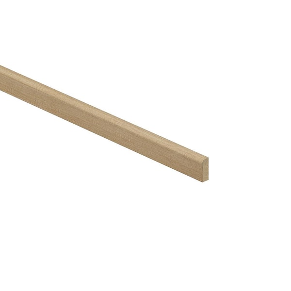 Washington Franklin Hargrove 96 in. W x 0.25 in. D x 0.75 in. H in Vanguard Oak Scribe Molding