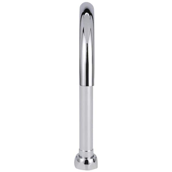 Zurn 12 in. Gooseneck Spout, Chrome Plated