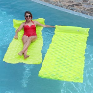 Smart Float Yellow Pool Float (2-Pack)