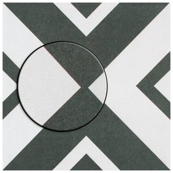 Merola Tile Twenties Vertex 7-3/4 in. x 7-3/4 in. Ceramic
