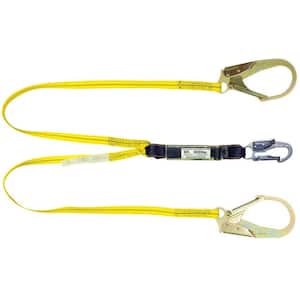 4.5' - 6' Double Leg Stretch Internal Shock Absorbing Lanyard with