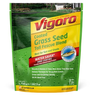 7 lbs. Tall Fescue Grass Seed Blend with Water Saver Seed Coating