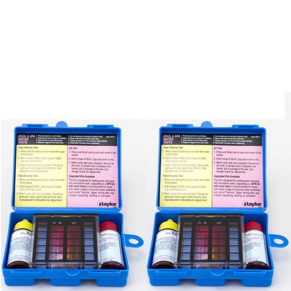Basic Residential OT DPD Swimming Pool and Spa Test Kit (2-Pack)
