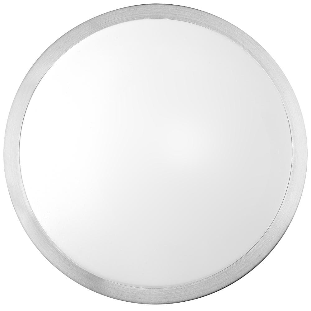 13" Brushed Nickel Aluminum LED Flush Mount Ceiling Light