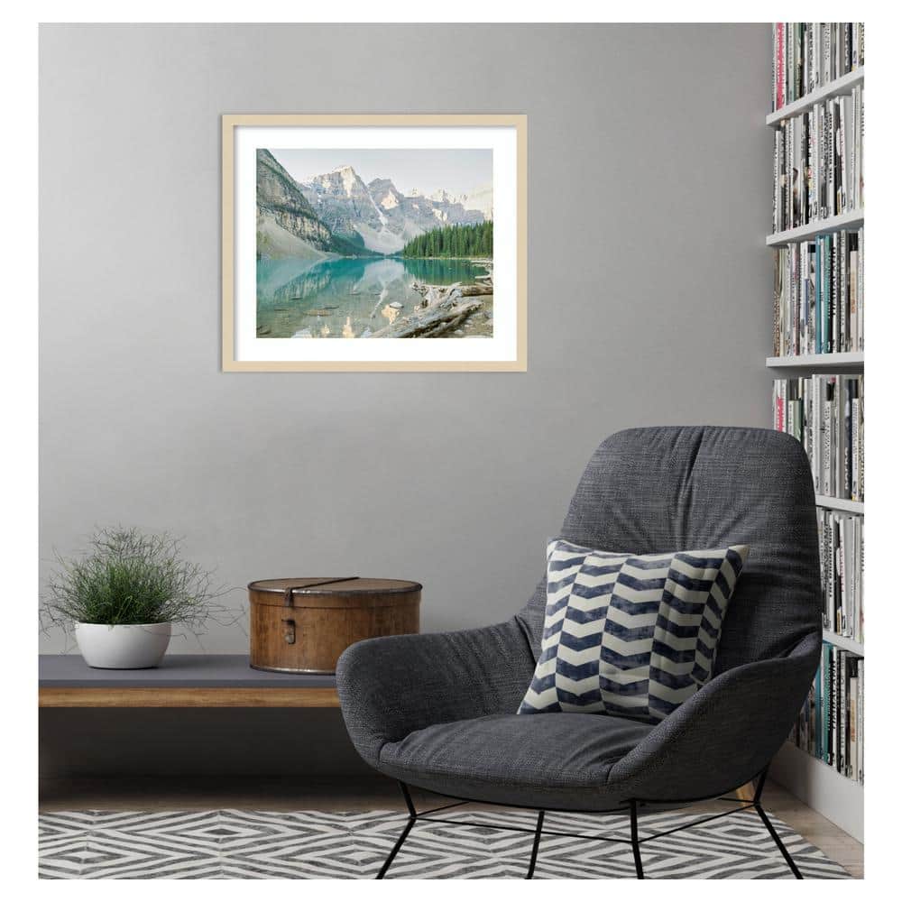 Svelte Natural Framed Landscape Photography Print, 25" x 21"