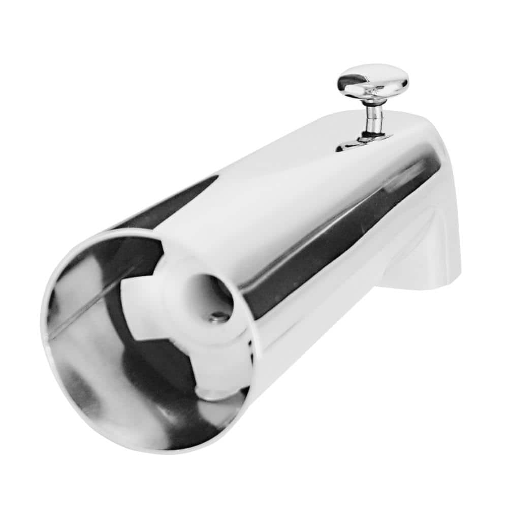Chrome Wall Mounted Universal Fit Diverter Spout