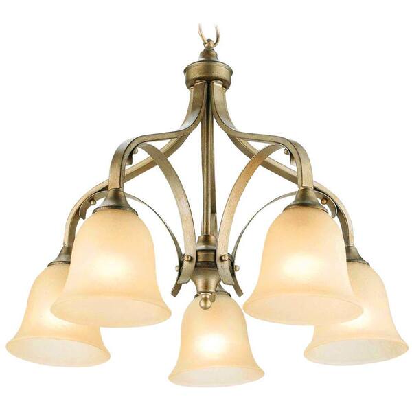 Yosemite Home Decor El Portal Collection 5-Light Hanging Chandelier-DISCONTINUED