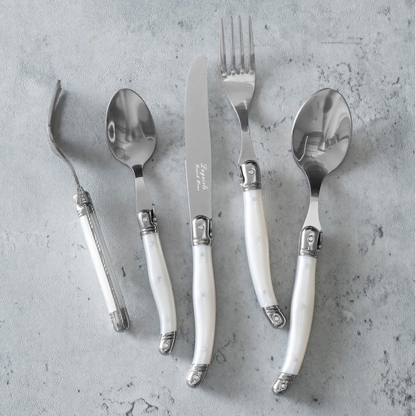French Home Laguiole Connoisseur 20-Piece 18/10 Stainless-Steel