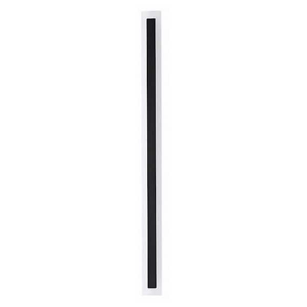 37 in. 1-Light Black Linear Integrated LED Outdoor Wall Light Waterproof Porch Light Wall Lantern Sconce 3000/6000K