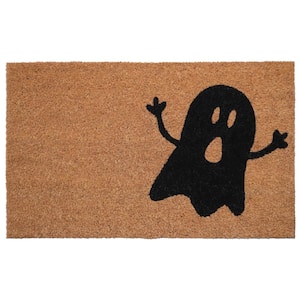Natural/Black Ghost Doormat, 30" x 48"