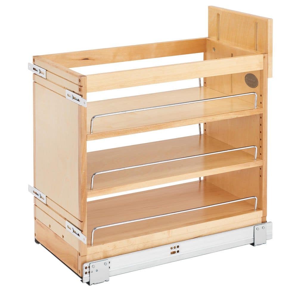 "Natural Maple 11"" Door/ Drawer Base Cabinet Organizer Soft-Close" price history on PriceWatchPro