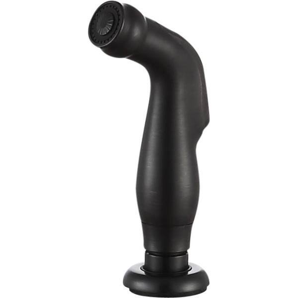 Highland Oil Rubbed Bronze Single-Handle Kitchen Faucet with Pull-out Spray