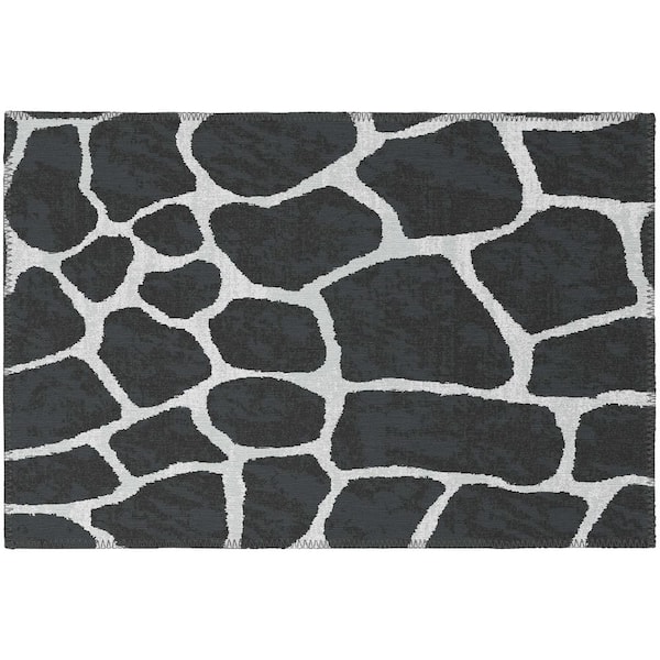 Safari Outdoor Rug - Black