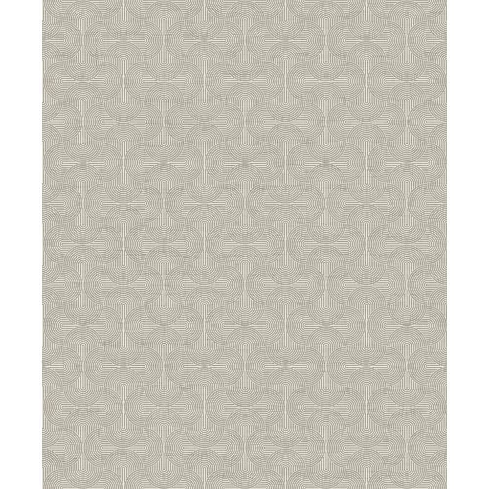 Boutique Collection Beige Shimmery Geometric Zen Non-pasted Paper on Non-wo