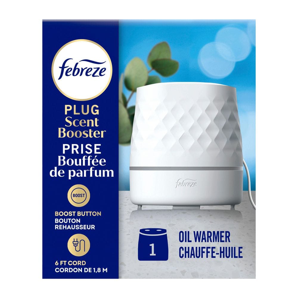 Febreze Plug Scent Booster Oil Warmer and Plug-In Air Freshener  003077214637