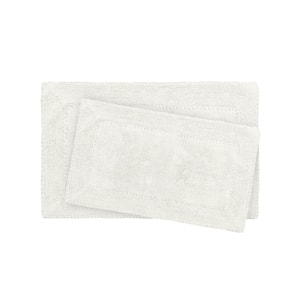 Laura Ashley Butter Chenille 20 in. x 34 in. Bath Mat, Blush LAYMB009526 -  The Home Depot