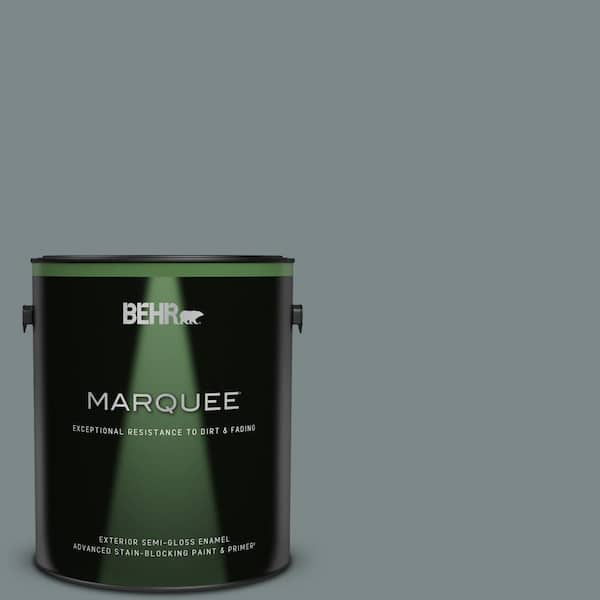 BEHR MARQUEE 1 gal. #730F-5 Nature Retreat Semi-Gloss Enamel Exterior Paint & Primer