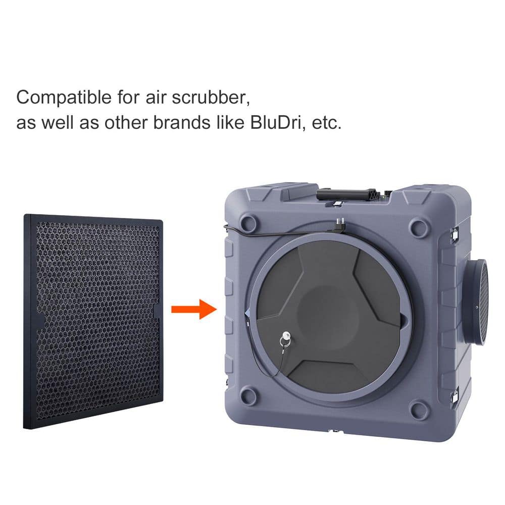 VEVOR 16'' x 19'' Activated Carbon Air Filter Replacement, 3 Pack